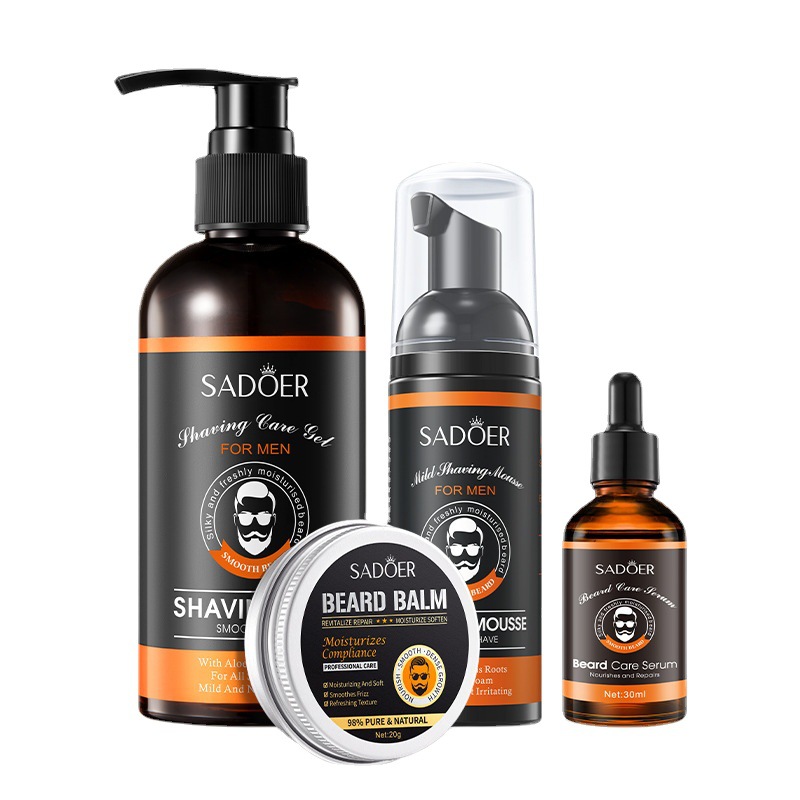 Beard Oil Growth - Kit de crecimiento de barba para