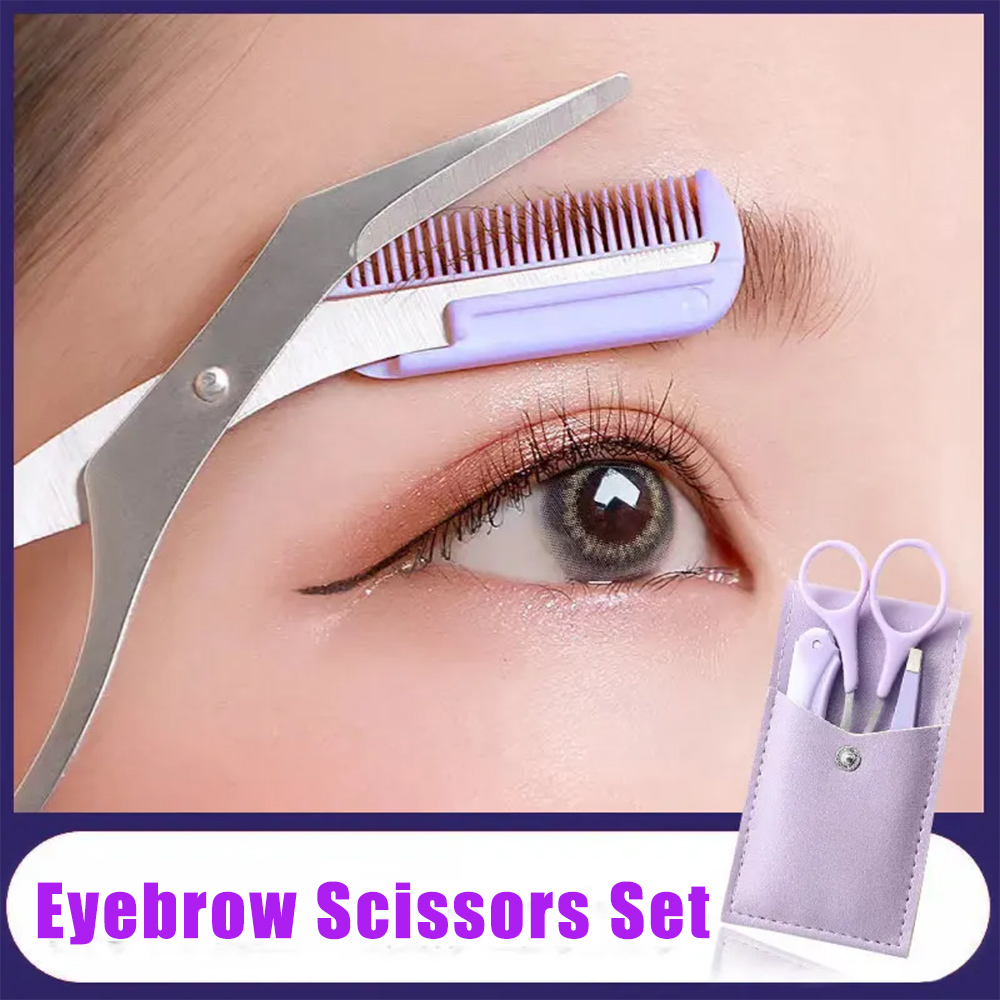 Men'S Grooming Eyebrow Shape - Kit Profesional de Herramientas de Belleza