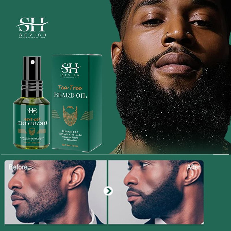 Beard Oil Growth - Sevich-aceite para Barba para el crecimiento