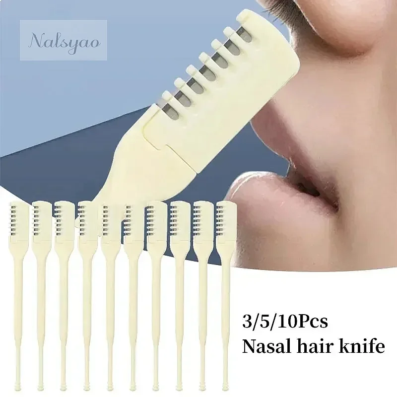 Men'S Grooming Eyebrow Shape - 360 ° Recortador de vello nasal