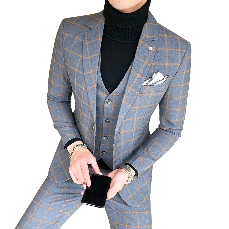 Blazer y chaleco y pantalones  - Men'S Grooming Kits reseña y precio