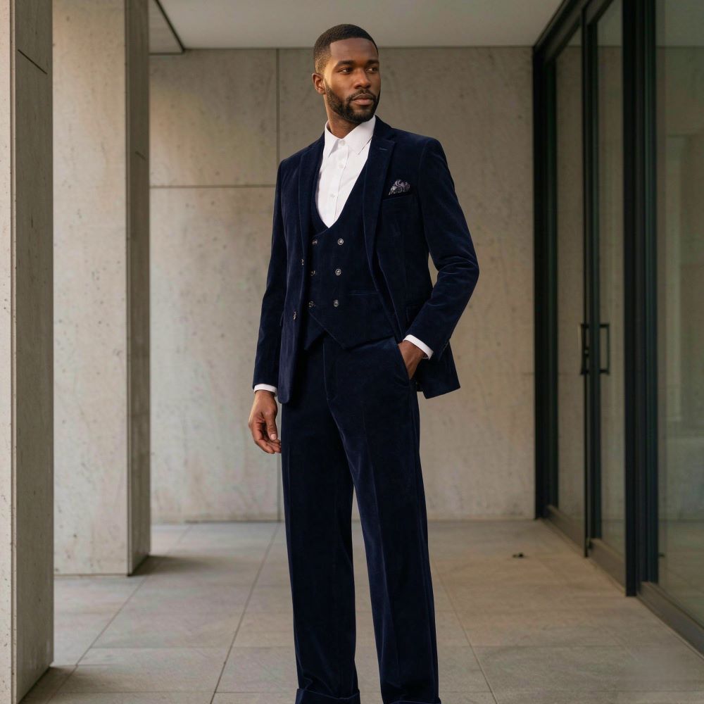 Trajes de Boda de Terciopelo p - Men'S Grooming Awards reseña y precio