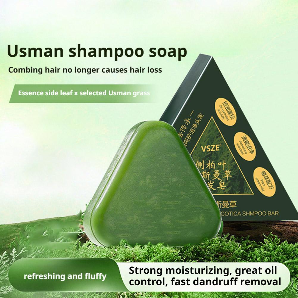 Barra de champú Usman Grass &  - Men'S Grooming Oil reseña y precio
